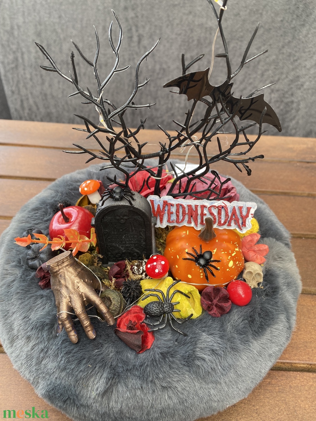 Wednesyday őszi asztal disz - otthon & életmód - dekoráció - virágdísz és tartó - virágtartó - Meska.hu Wednesyday őszi asztal disz - otthon & életmód - dekoráció - virágdísz és tartó - virágtartó - Meska.hu