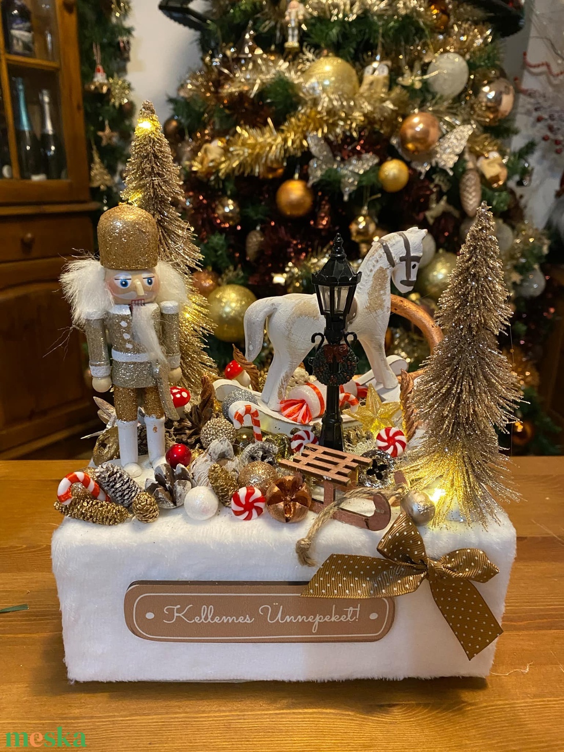 Diótörö karácsonyi asztaldísz - karácsony - adventi díszek - adventi asztaldísz - Meska.hu Diótörö karácsonyi asztaldísz - karácsony - adventi díszek - adventi asztaldísz - Meska.hu