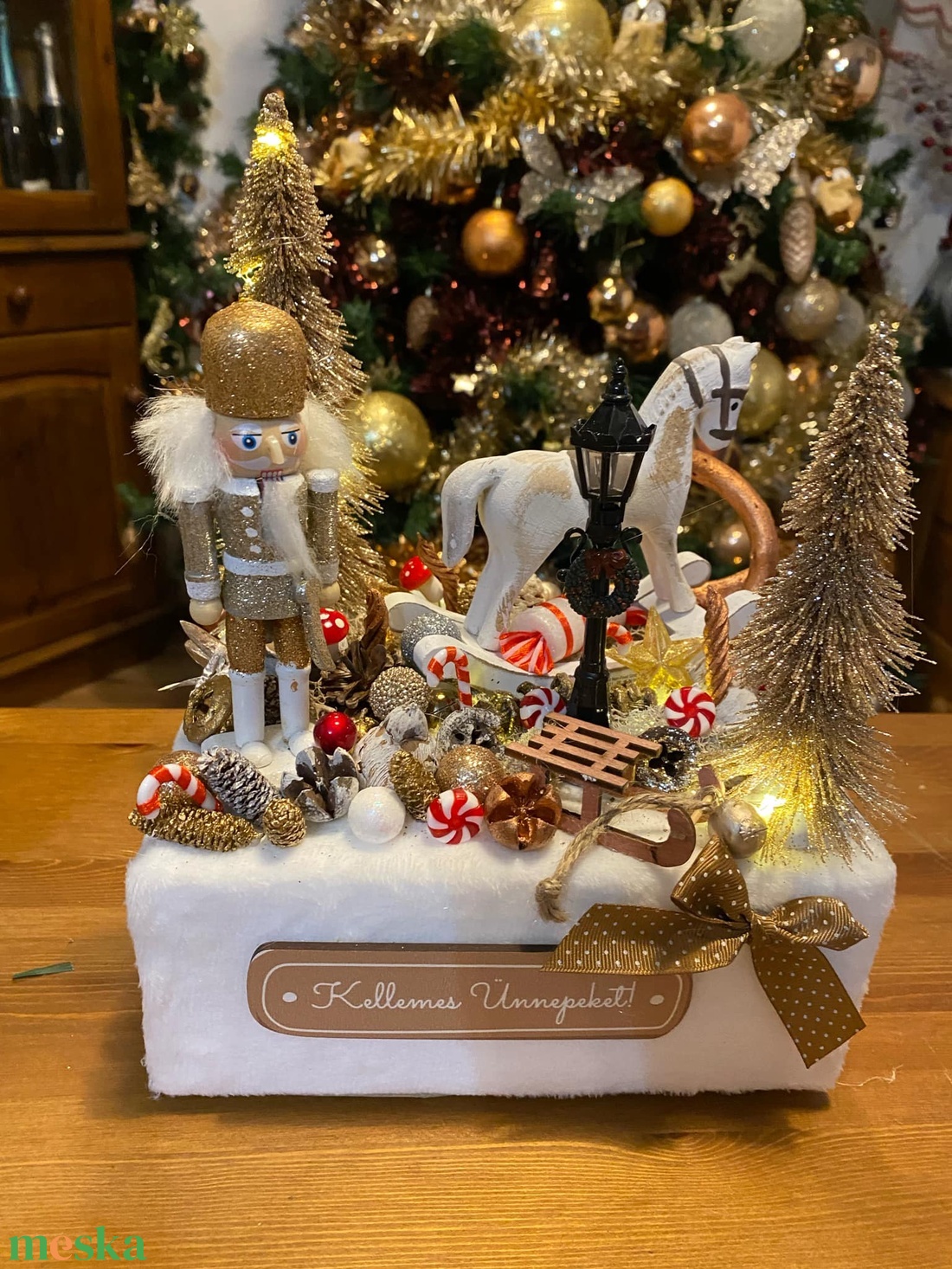 Diótörö karácsonyi asztaldísz - karácsony - adventi díszek - adventi asztaldísz - Meska.hu Diótörö karácsonyi asztaldísz - karácsony - adventi díszek - adventi asztaldísz - Meska.hu