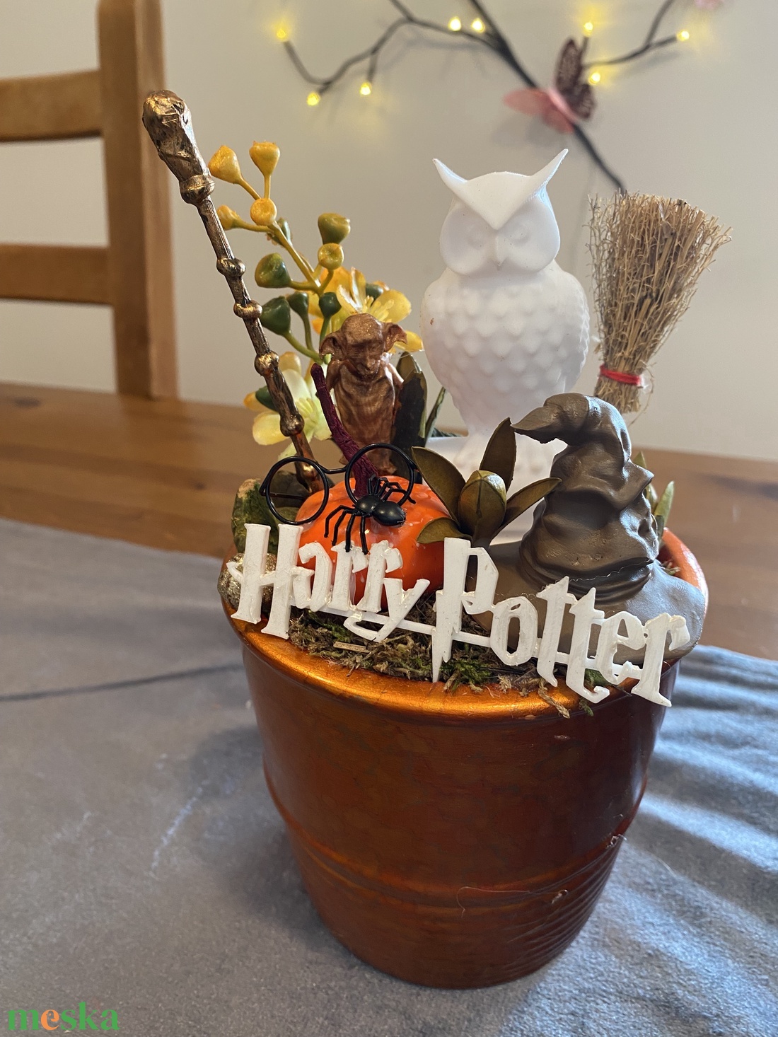 Harry Potter Halloween őszi asztal disz  - otthon & életmód - dekoráció - halloween - halloweeni ajtódíszek és ablakdíszek - Meska.hu