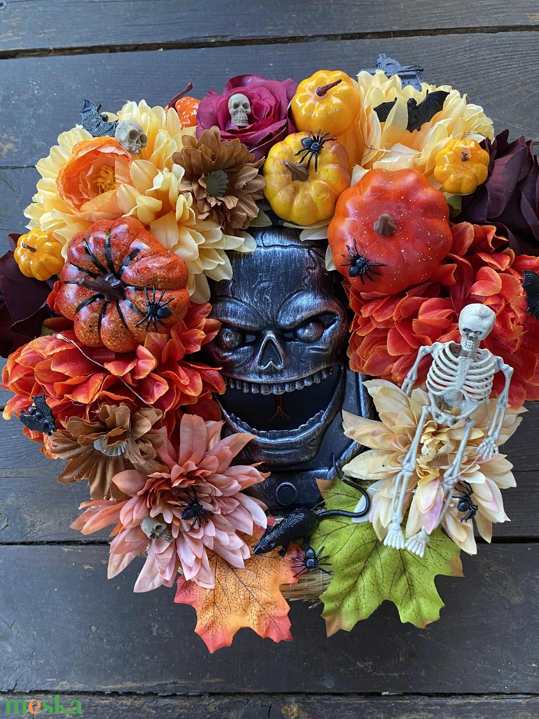 Halloween kopogtató  - otthon & életmód - dekoráció - ajtó- és ablak dekoráció - ablakdísz - Meska.hu