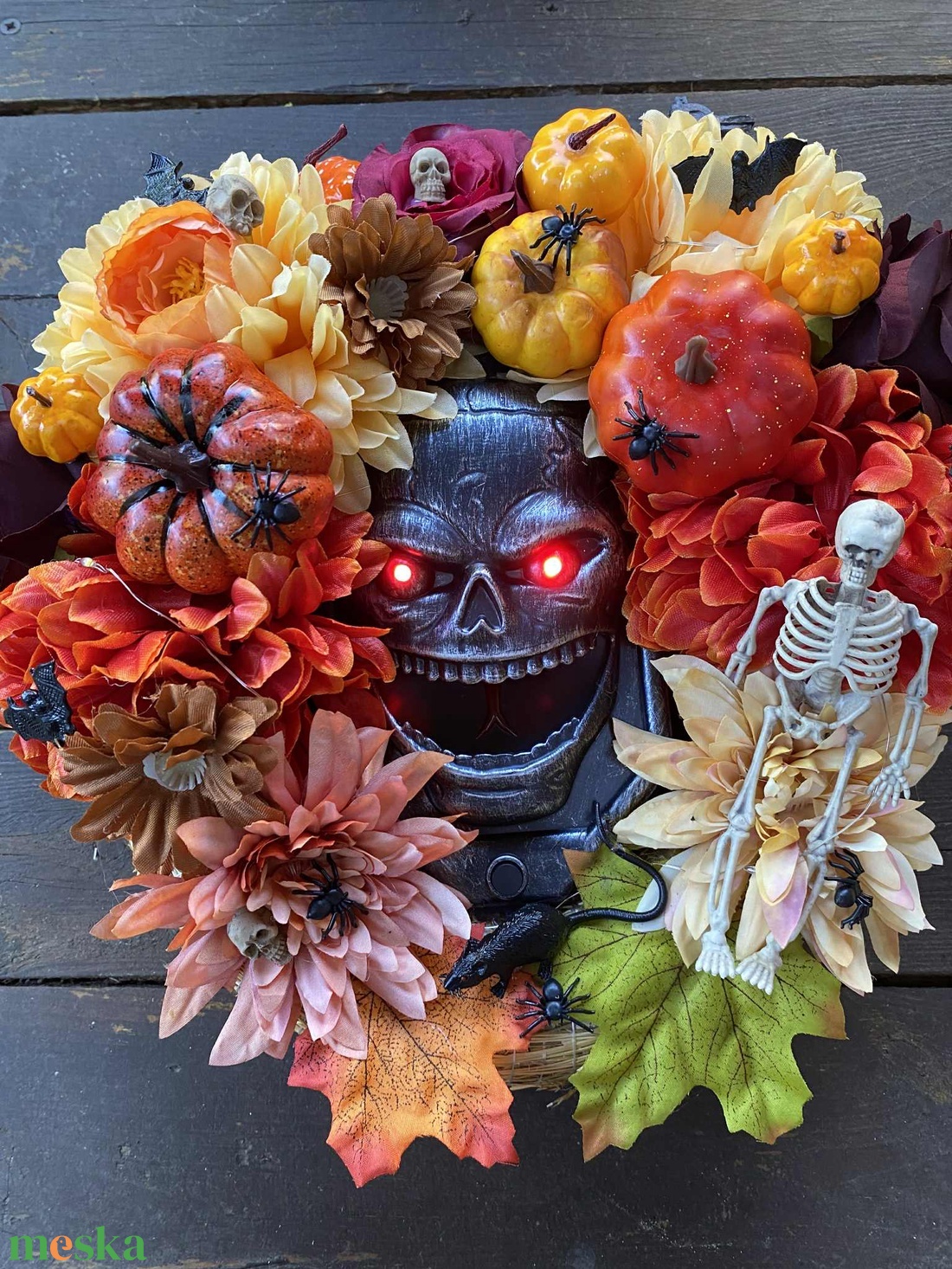 Halloween kopogtató  - otthon & életmód - dekoráció - ajtó- és ablak dekoráció - ablakdísz - Meska.hu