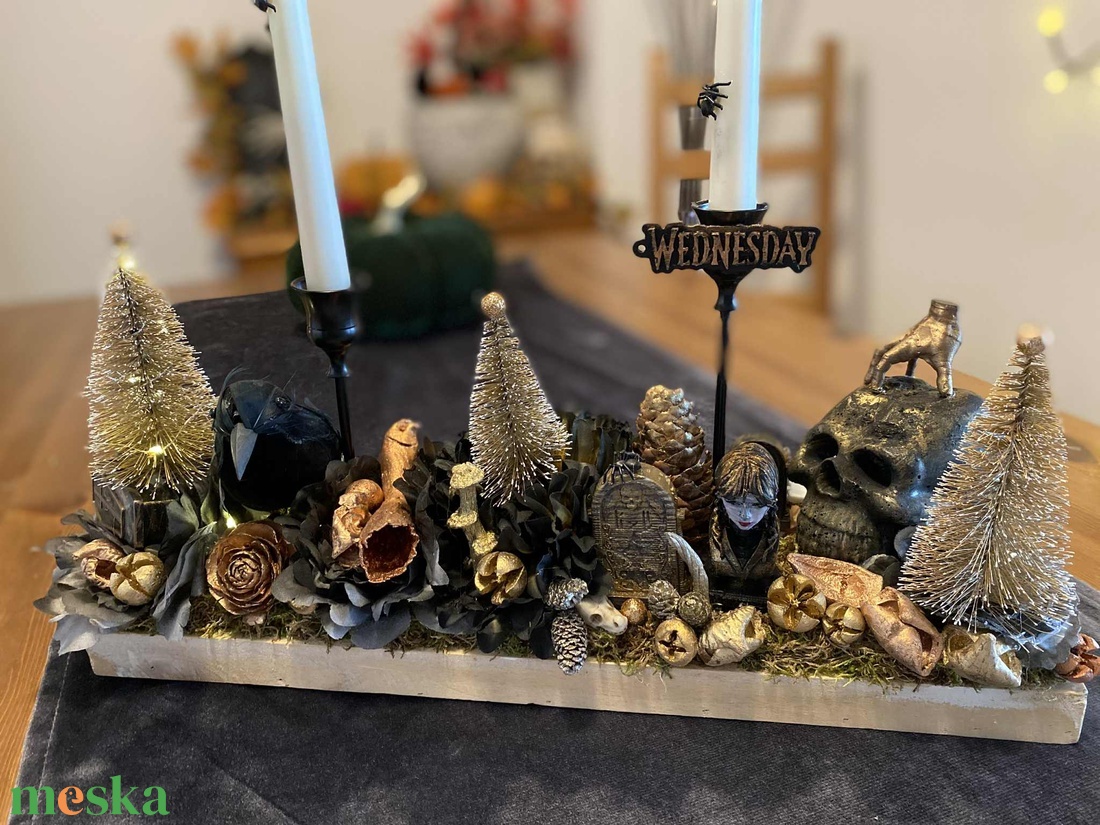 wednesday Karácsonyi asztal dísz - karácsony - adventi díszek - adventi asztaldísz - Meska.hu wednesday Karácsonyi asztal dísz - karácsony - adventi díszek - adventi asztaldísz - Meska.hu