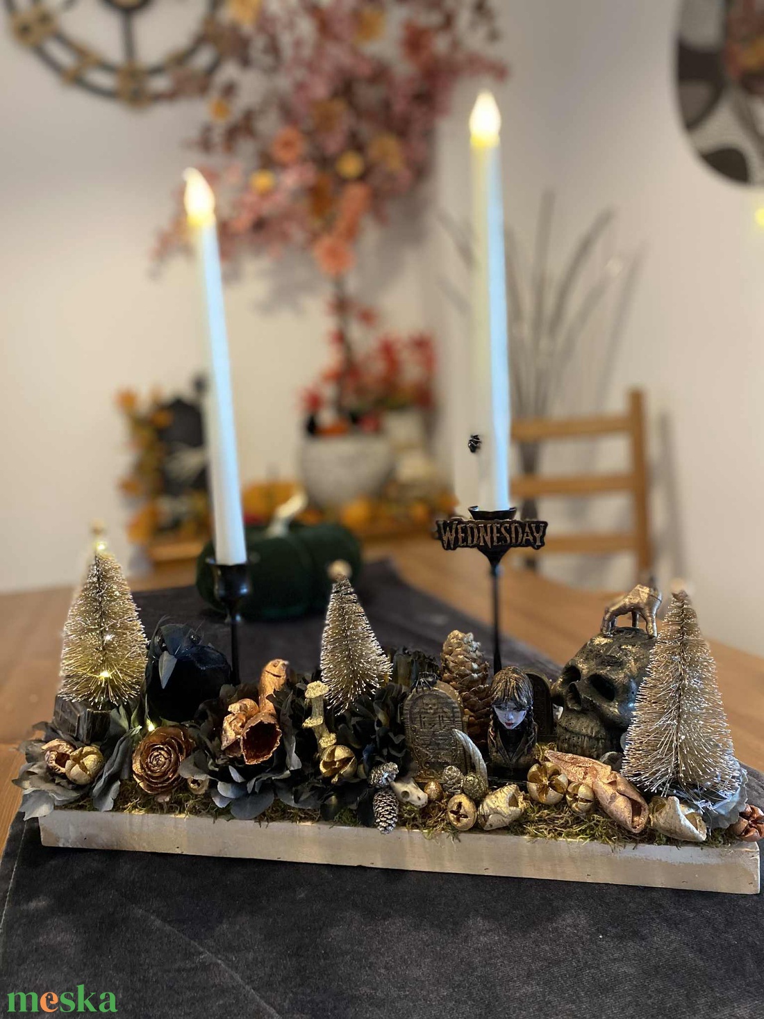 wednesday Karácsonyi asztal dísz - karácsony - adventi díszek - adventi asztaldísz - Meska.hu wednesday Karácsonyi asztal dísz - karácsony - adventi díszek - adventi asztaldísz - Meska.hu