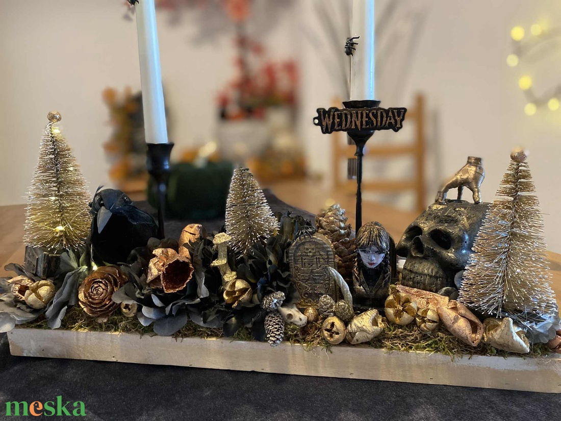 wednesday Karácsonyi asztal dísz - karácsony - adventi díszek - adventi asztaldísz - Meska.hu wednesday Karácsonyi asztal dísz - karácsony - adventi díszek - adventi asztaldísz - Meska.hu