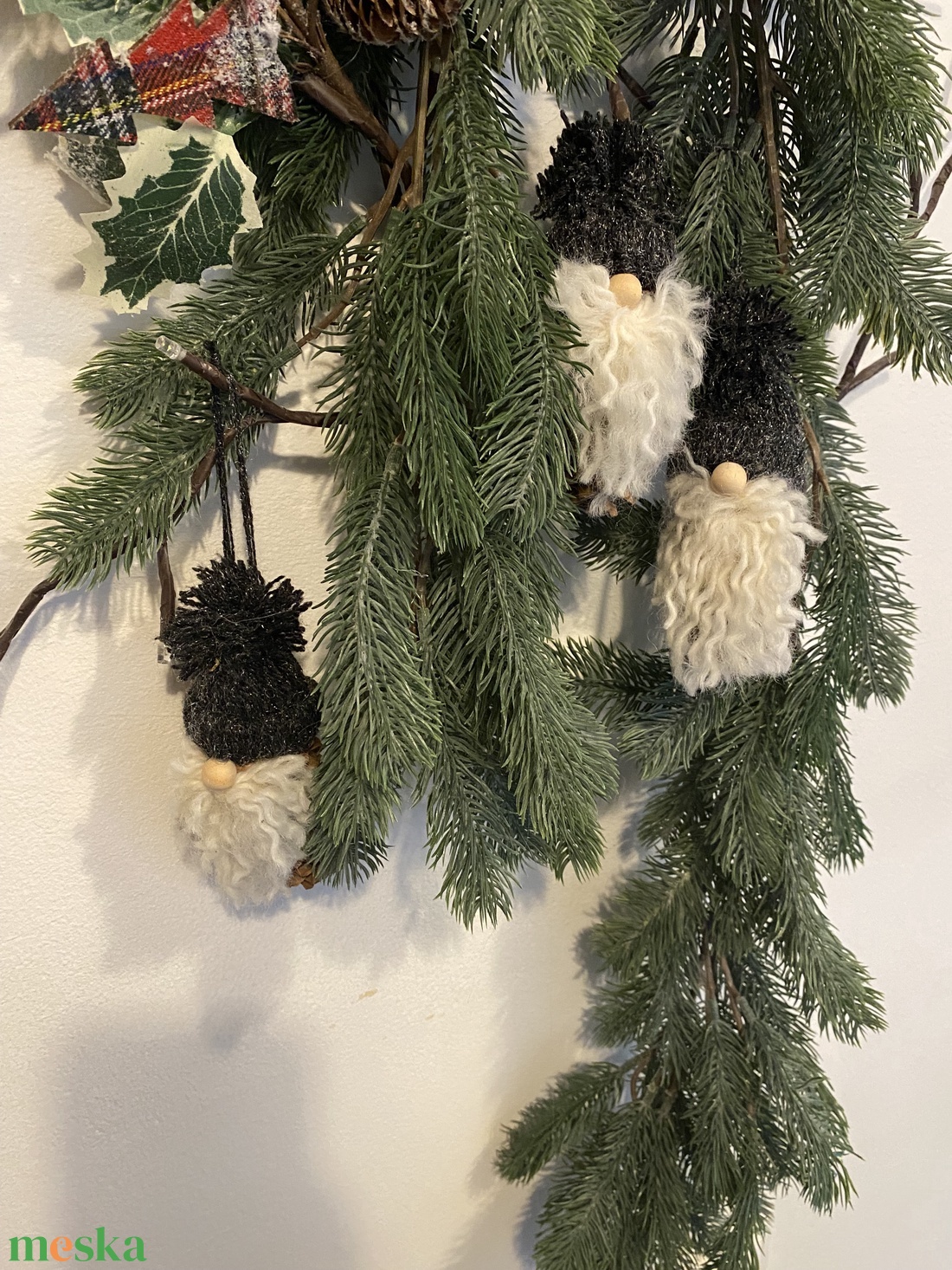 Karácsonyfa disz fenyő toboz - karácsony - karácsonyi lakásdekoráció - karácsonyfadíszek - Meska.hu