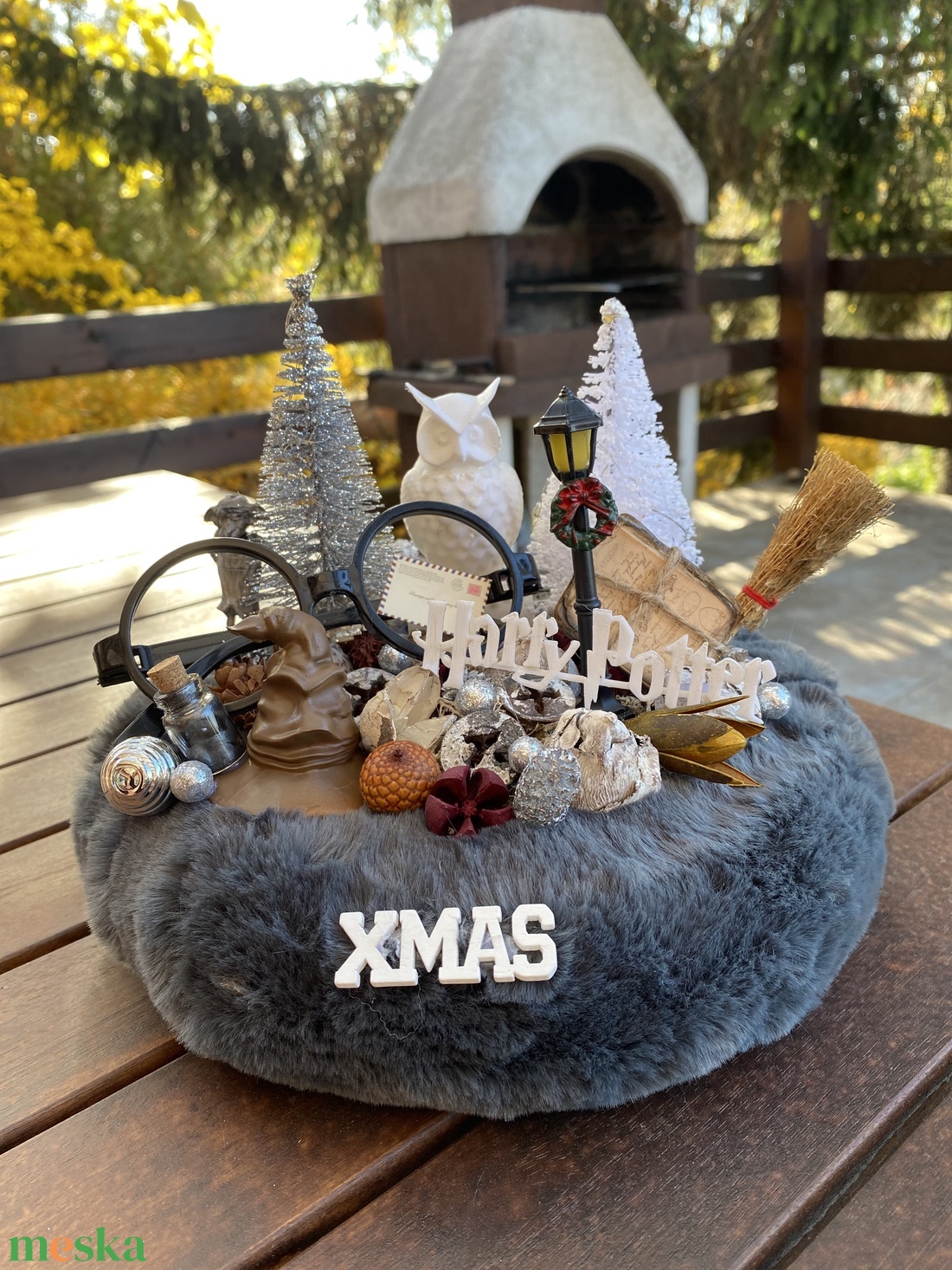Harry Potter  Karácsonyi disz  - karácsony - adventi díszek - adventi gyertyadíszek és koszorúdíszek - Meska.hu