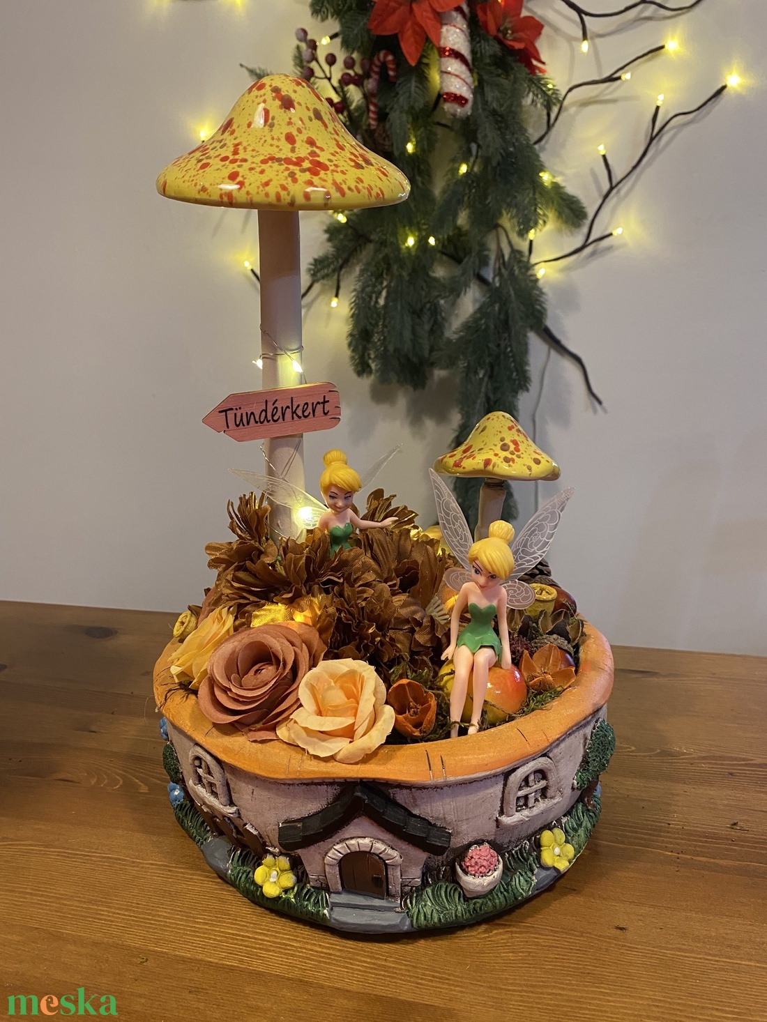  Disney tündér  asztal disz  - otthon & életmód - dekoráció - asztal és polc dekoráció - asztaldísz - Meska.hu