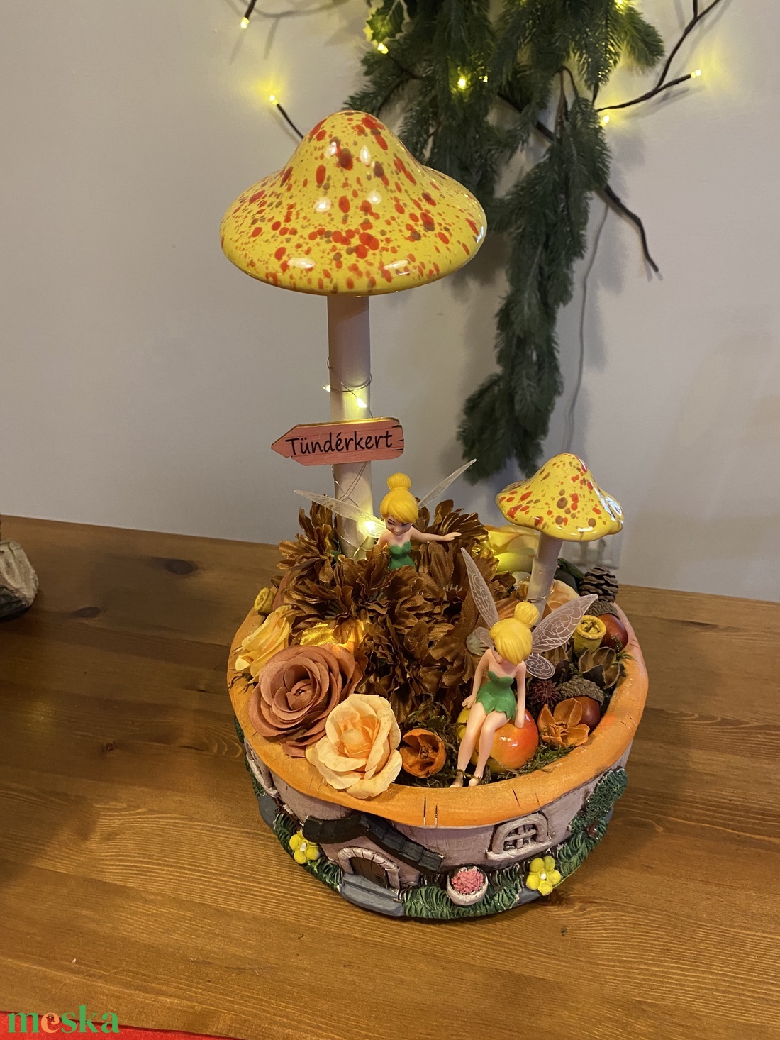  Disney tündér  asztal disz  - otthon & életmód - dekoráció - asztal és polc dekoráció - asztaldísz - Meska.hu