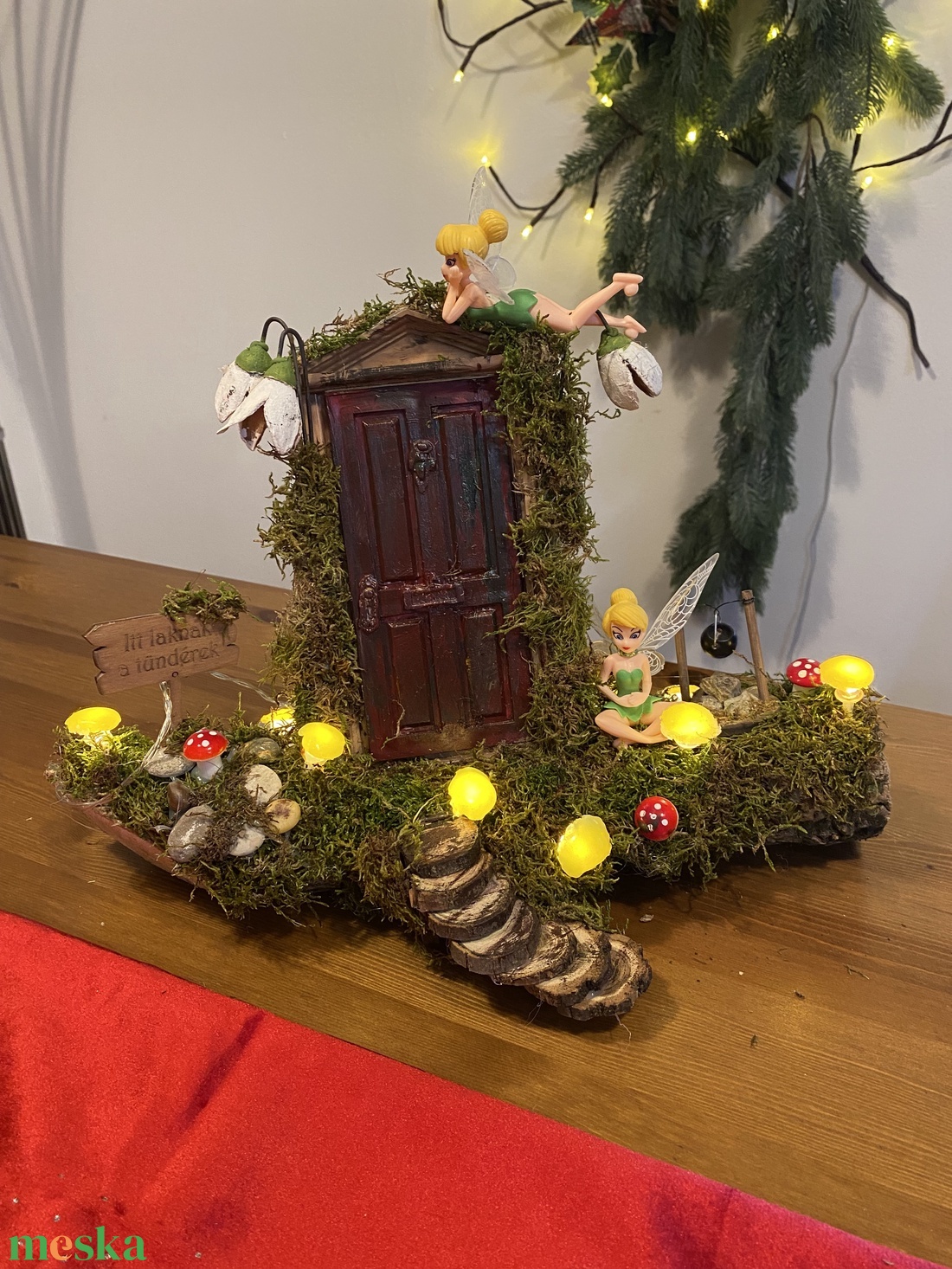  Disney tündér  asztal disz  - otthon & életmód - dekoráció - asztal és polc dekoráció - asztaldísz - Meska.hu