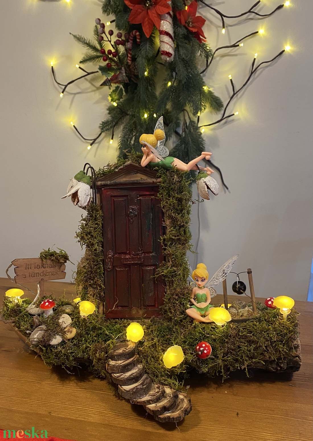  Disney tündér  asztal disz  - otthon & életmód - dekoráció - asztal és polc dekoráció - asztaldísz - Meska.hu