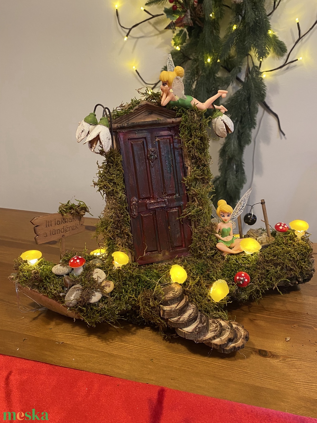  Disney tündér  asztal disz  - otthon & életmód - dekoráció - asztal és polc dekoráció - asztaldísz - Meska.hu