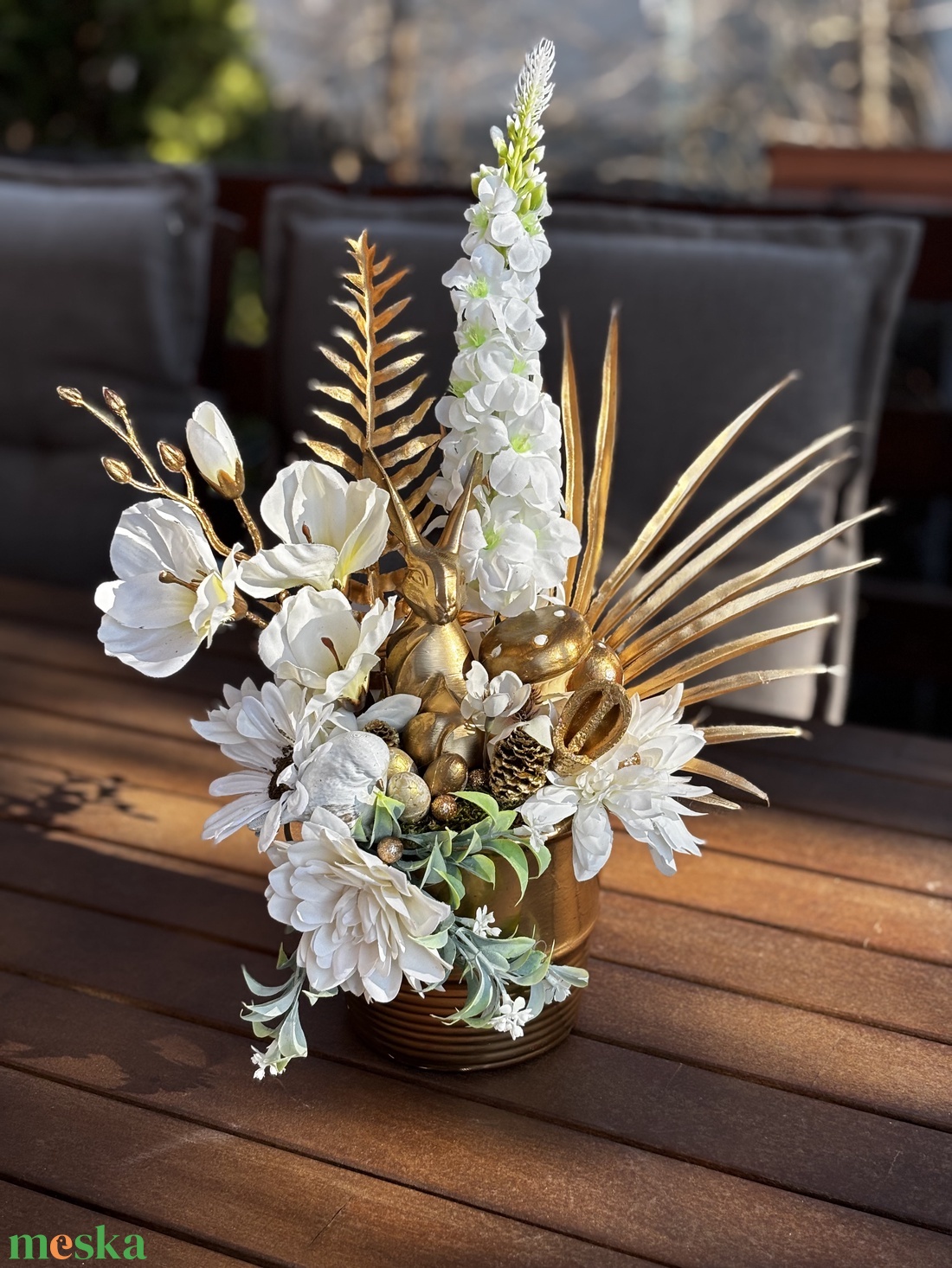 Tavaszi húsvéti  asztal disz  - otthon & életmód - dekoráció - asztal és polc dekoráció - dekorációs tál, tartó - Meska.hu