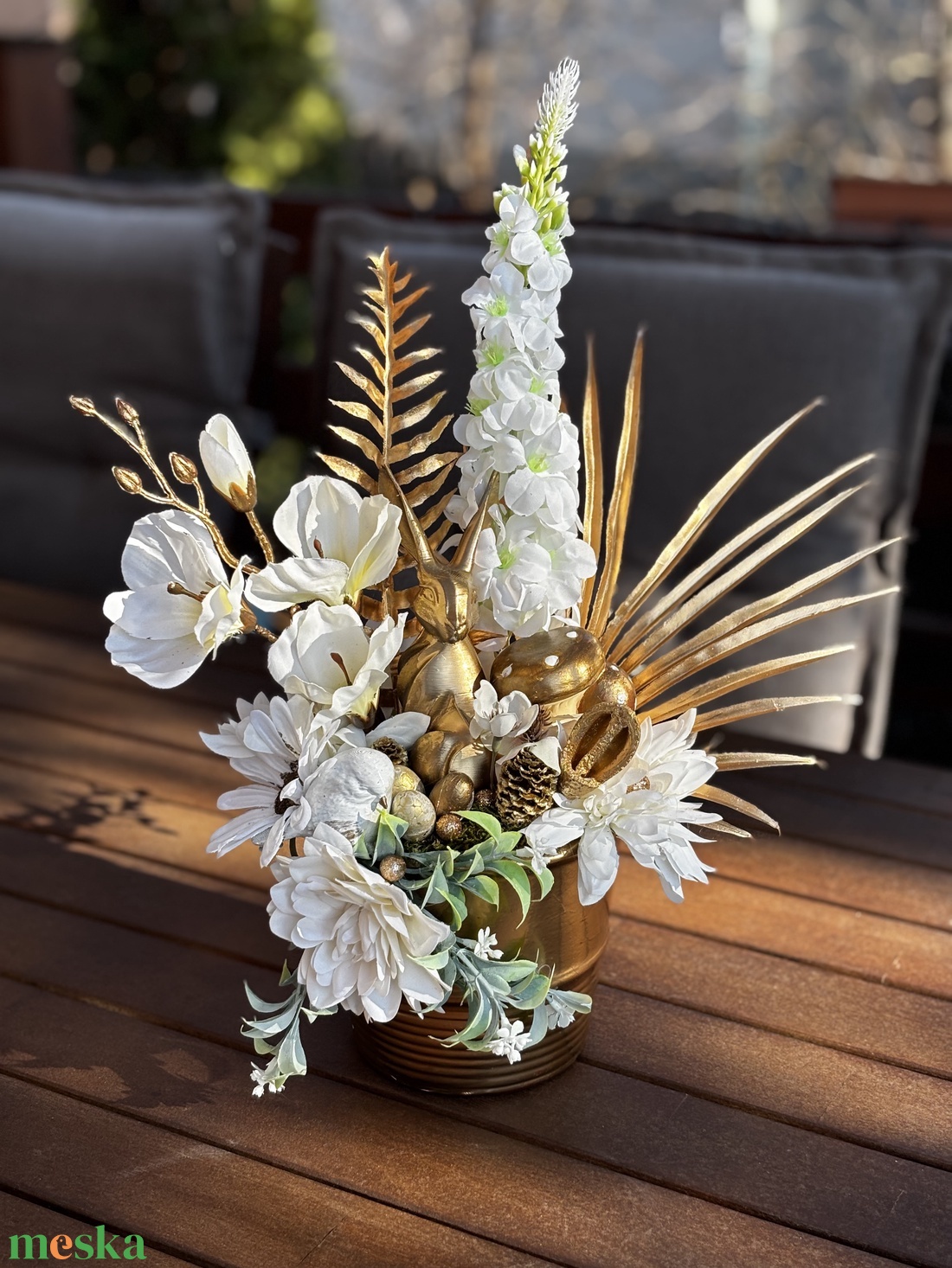 Tavaszi húsvéti  asztal disz  - otthon & életmód - dekoráció - asztal és polc dekoráció - dekorációs tál, tartó - Meska.hu