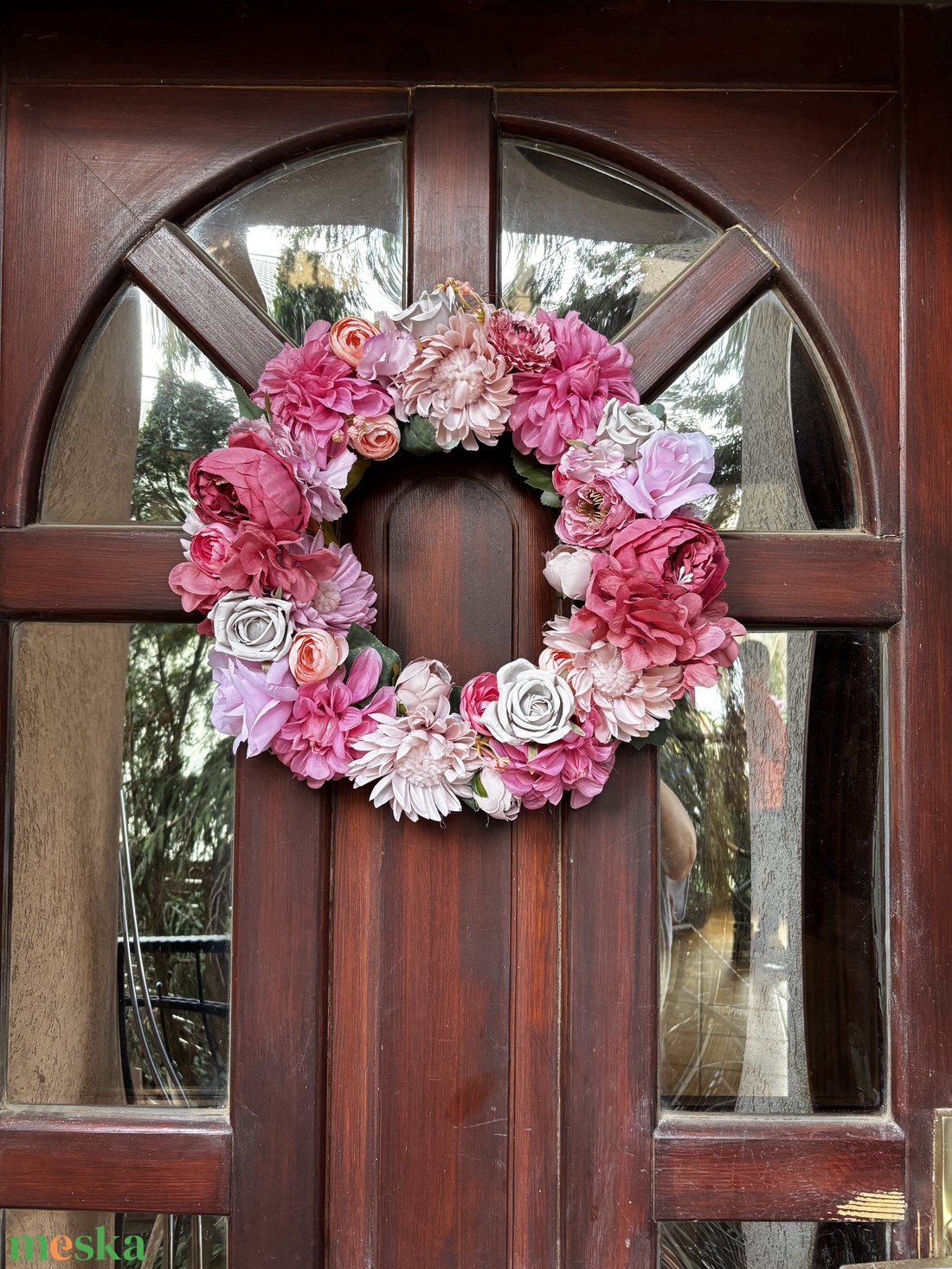 Tavaszi kopogtató  - otthon & életmód - dekoráció - asztal és polc dekoráció - dekorációs tál, tartó - Meska.hu