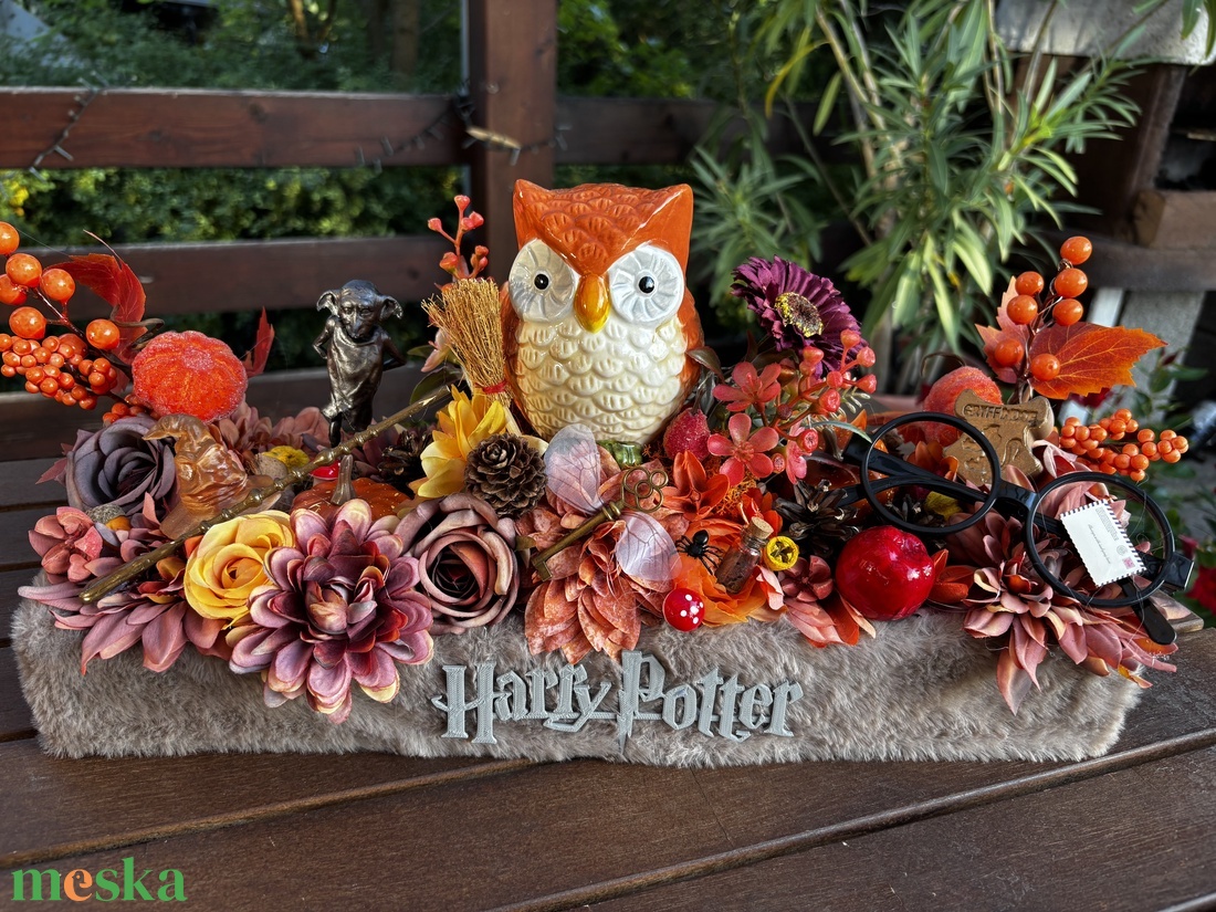 Harry Potter  asztal disz  - otthon & életmód - dekoráció - asztal és polc dekoráció - asztaldísz - Meska.hu