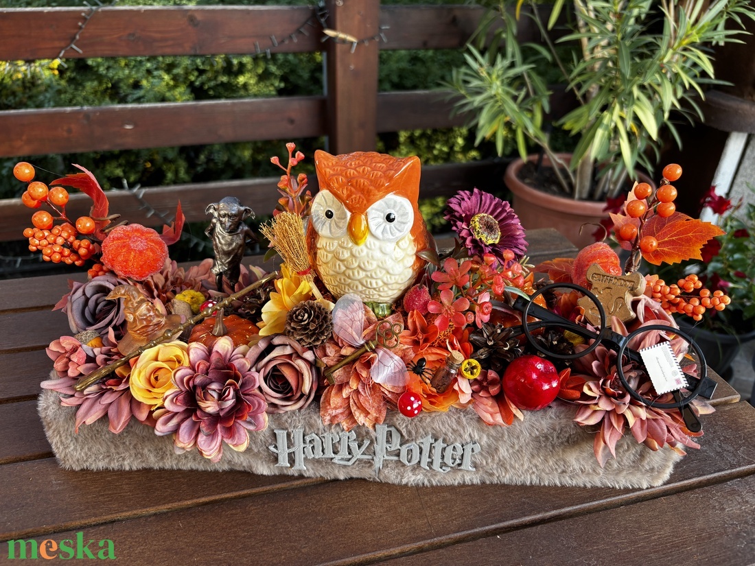 Harry Potter  asztal disz  - otthon & életmód - dekoráció - asztal és polc dekoráció - asztaldísz - Meska.hu