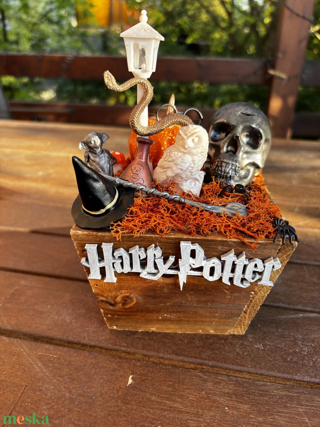 Harry Potter asztal disz - otthon & életmód - dekoráció - asztal és polc dekoráció - asztaldísz - Meska.hu