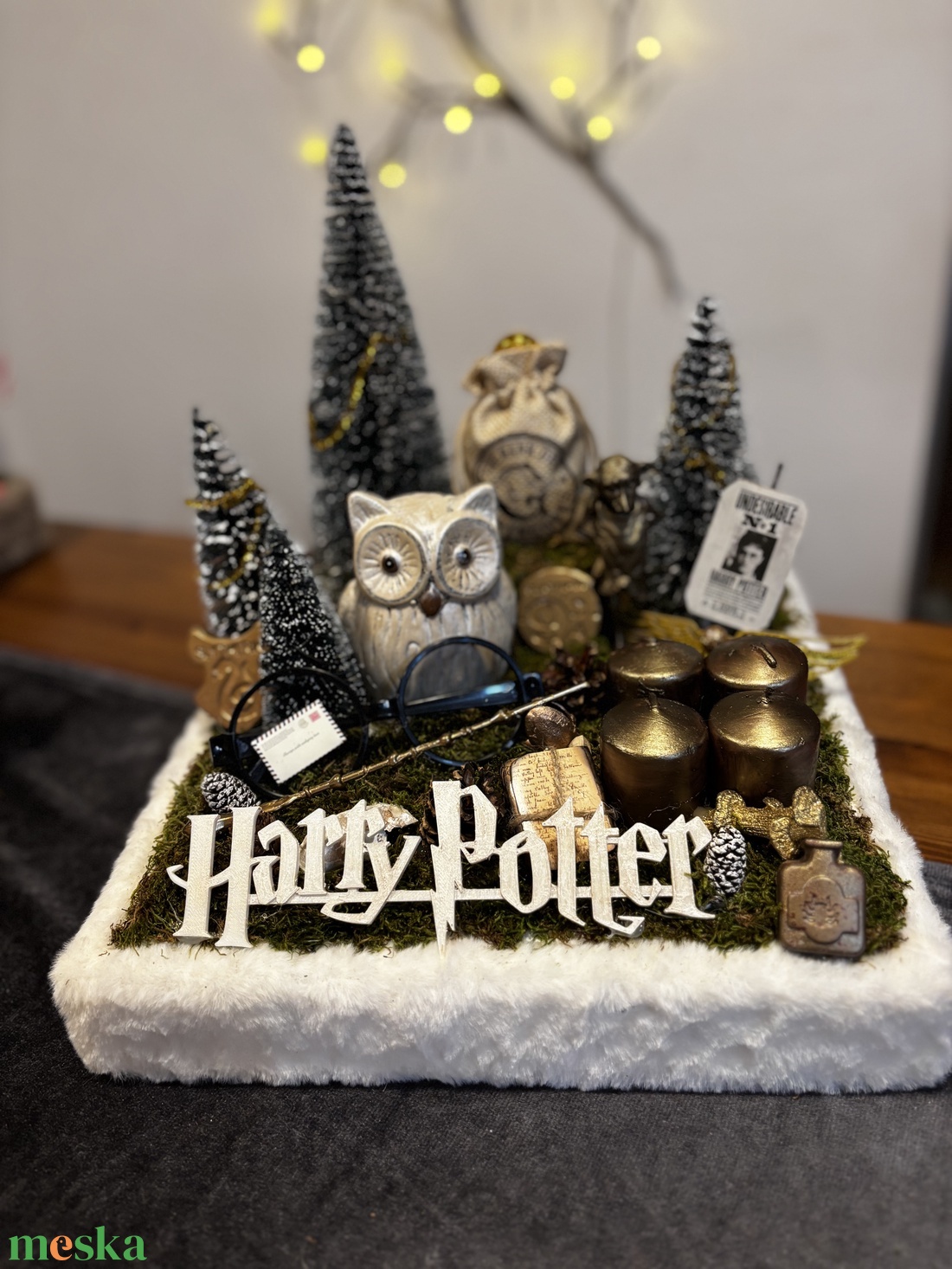 Harry Potter  - karácsony - adventi díszek - adventi asztaldísz - Meska.hu
