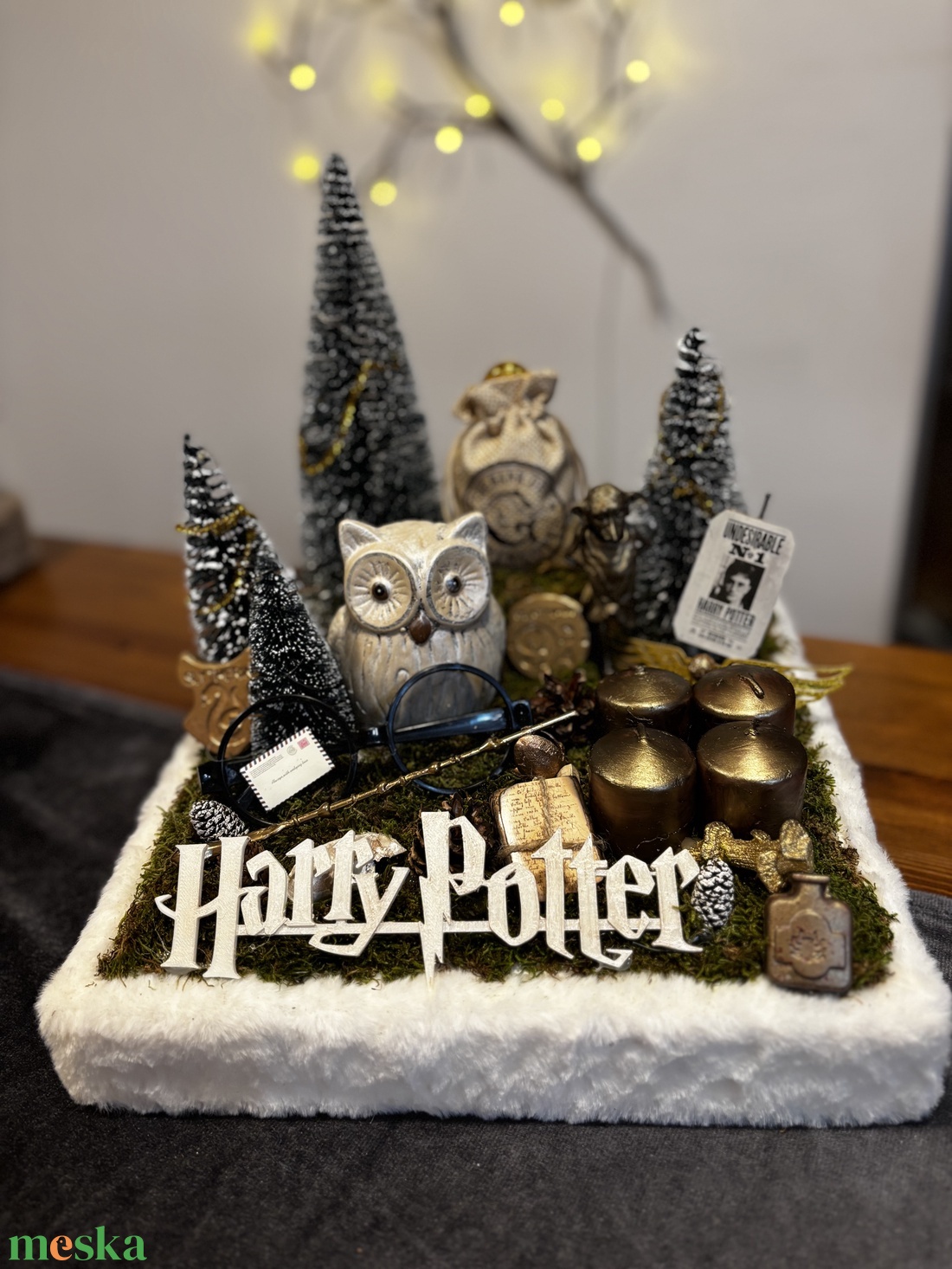 Harry Potter  - karácsony - adventi díszek - adventi asztaldísz - Meska.hu