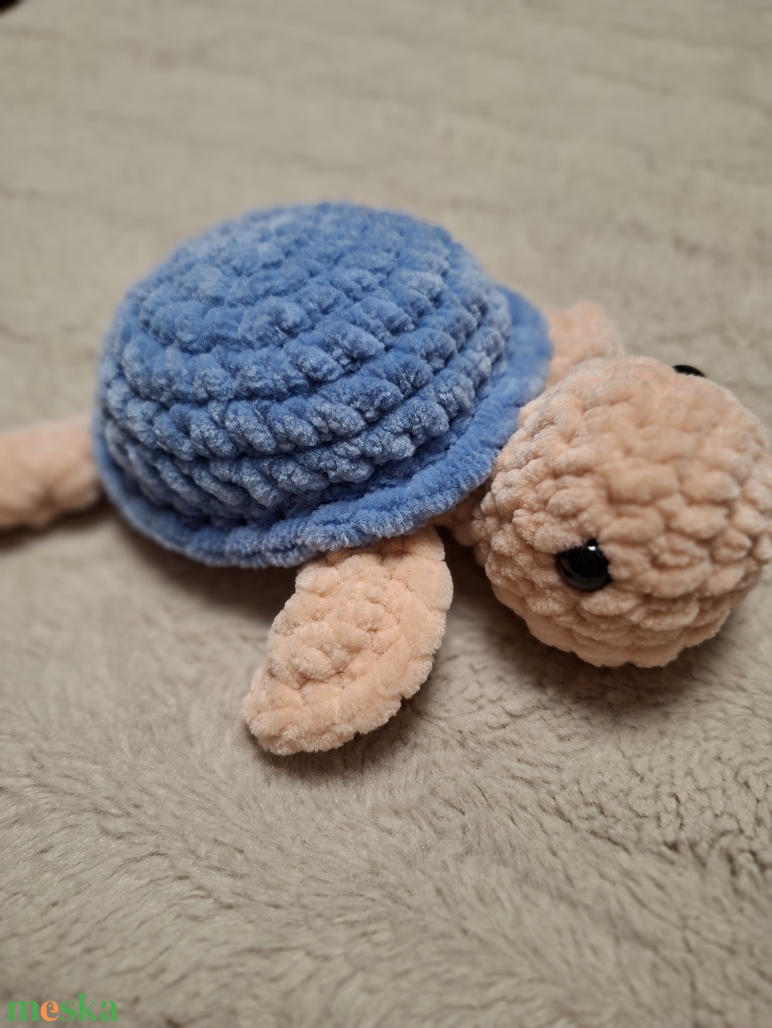 Horgolt plüss kis teknős - játék & sport - plüssállat & játékfigura - teknős - Meska.hu