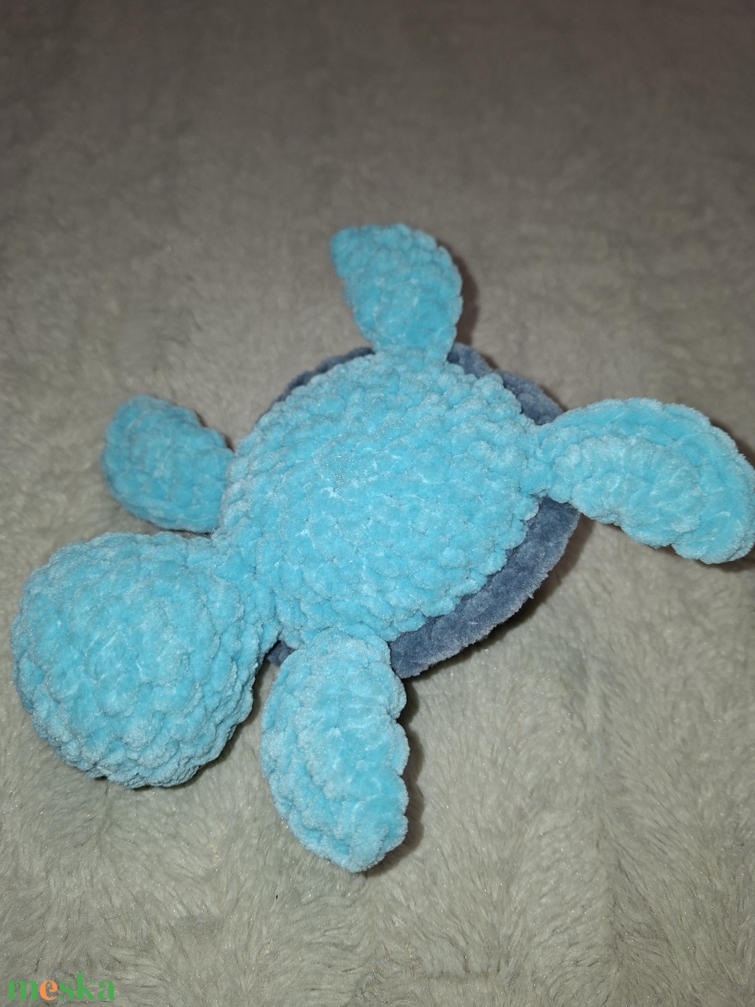 Horgolt plüss kis teknős - játék & sport - plüssállat & játékfigura - teknős - Meska.hu