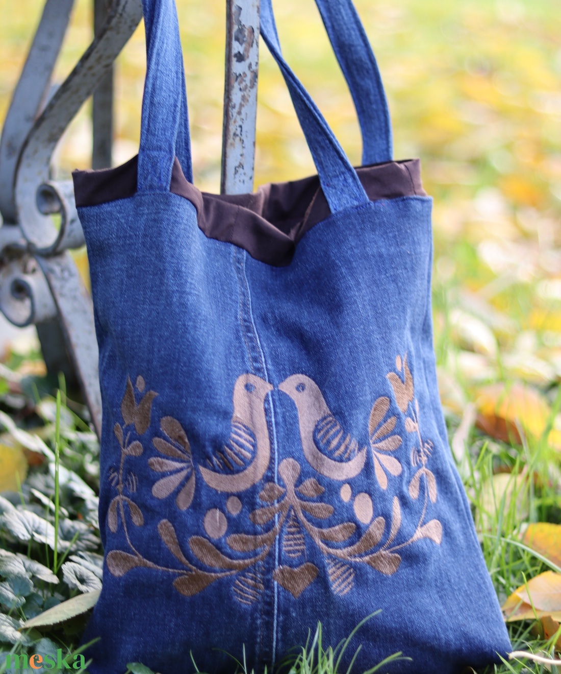 Hímzett újrahasznosított farmertáska, szatyor, bevásárlótásks - táska & tok - bevásárlás & shopper táska - shopper, textiltáska, szatyor - Meska.hu Hímzett újrahasznosított farmertáska, szatyor, bevásárlótásks - táska & tok - bevásárlás & shopper táska - shopper, textiltáska, szatyor - Meska.hu