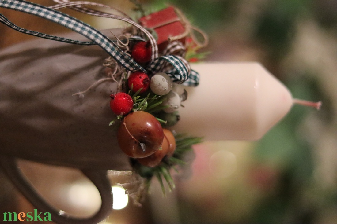 Adventi, karácsonyi bögre asztaldísz, dekoráció - karácsony - adventi díszek - adventi ajtódísz - Meska.hu Adventi, karácsonyi bögre asztaldísz, dekoráció - karácsony - adventi díszek - adventi ajtódísz - Meska.hu
