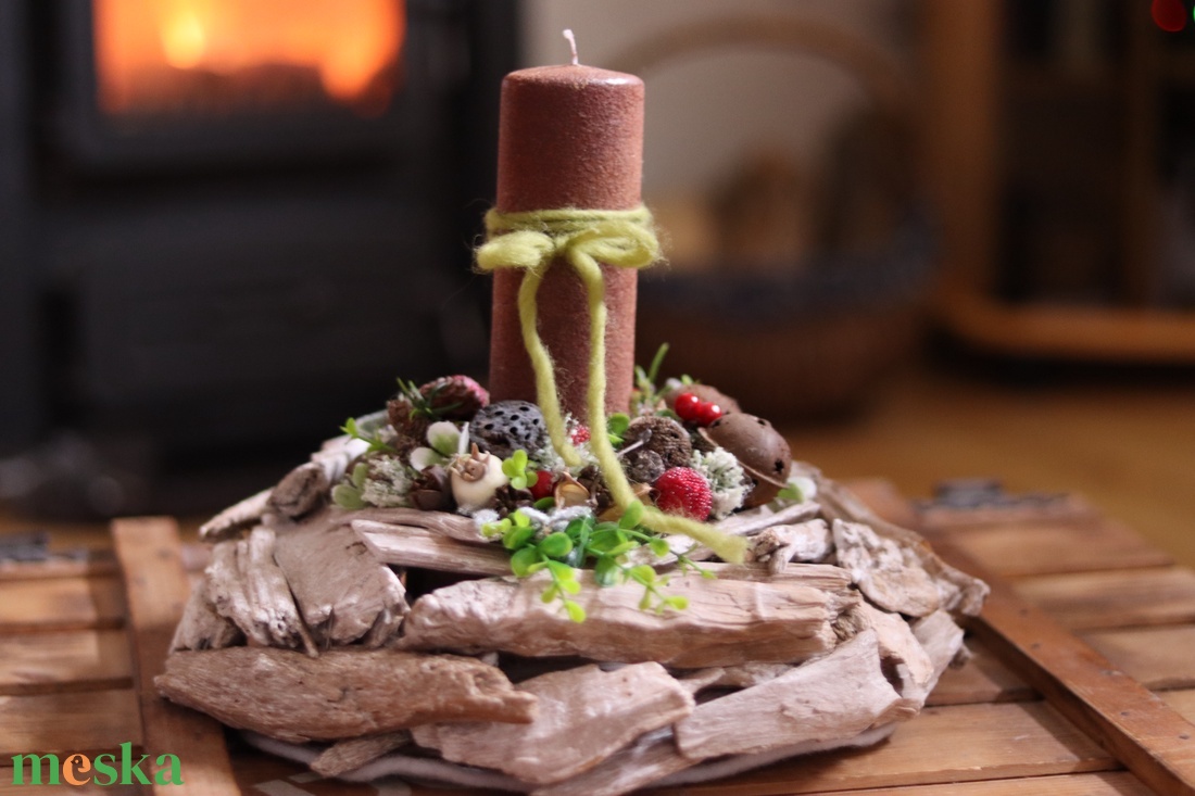 Uszadékfa adventi asztaldísz - karácsony - adventi díszek - adventi asztaldísz - Meska.hu Uszadékfa adventi asztaldísz - karácsony - adventi díszek - adventi asztaldísz - Meska.hu