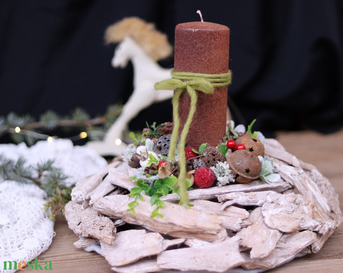 Uszadékfa adventi asztaldísz - karácsony - adventi díszek - adventi asztaldísz - Meska.hu Uszadékfa adventi asztaldísz - karácsony - adventi díszek - adventi asztaldísz - Meska.hu