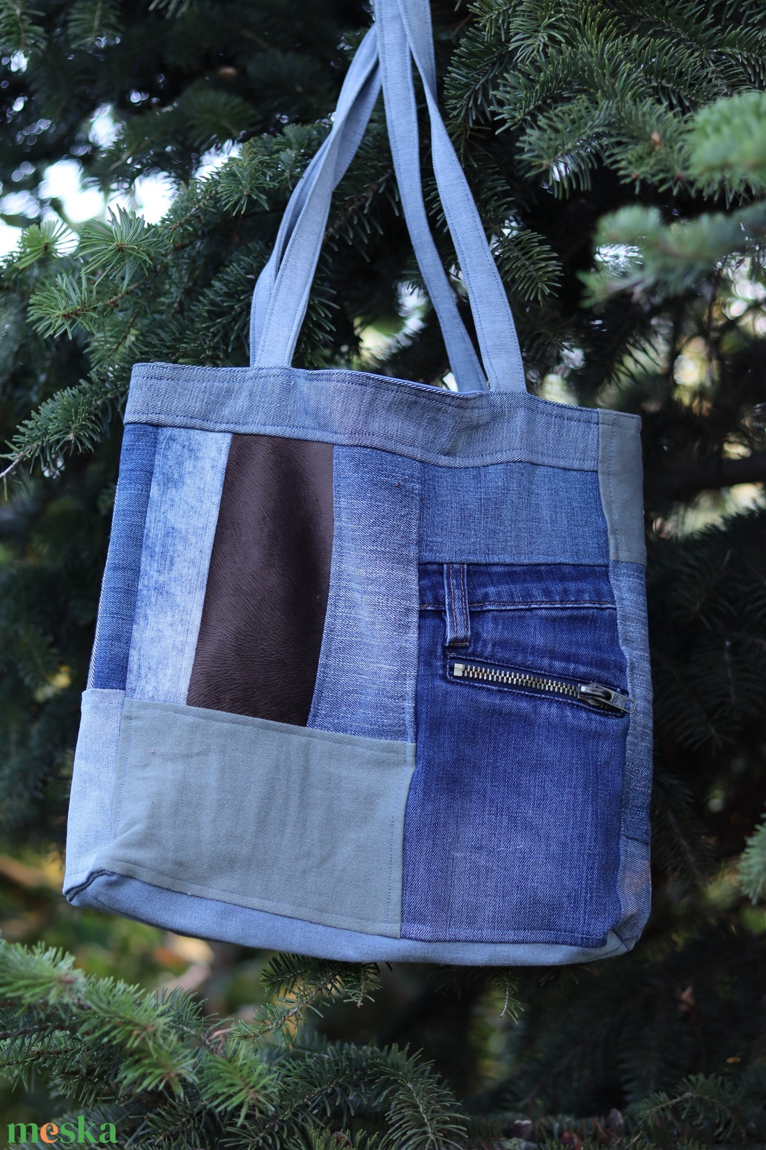 Újrahasznosított farmertáska, szatyor, bevásárlótáska - táska & tok - bevásárlás & shopper táska - shopper, textiltáska, szatyor - Meska.hu Újrahasznosított farmertáska, szatyor, bevásárlótáska - táska & tok - bevásárlás & shopper táska - shopper, textiltáska, szatyor - Meska.hu