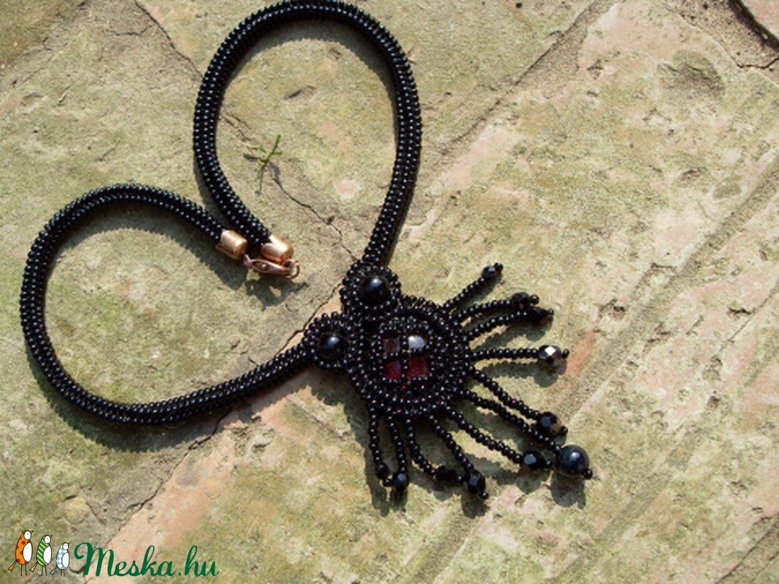 Keresztespók nyaklánc -  - Meska.hu