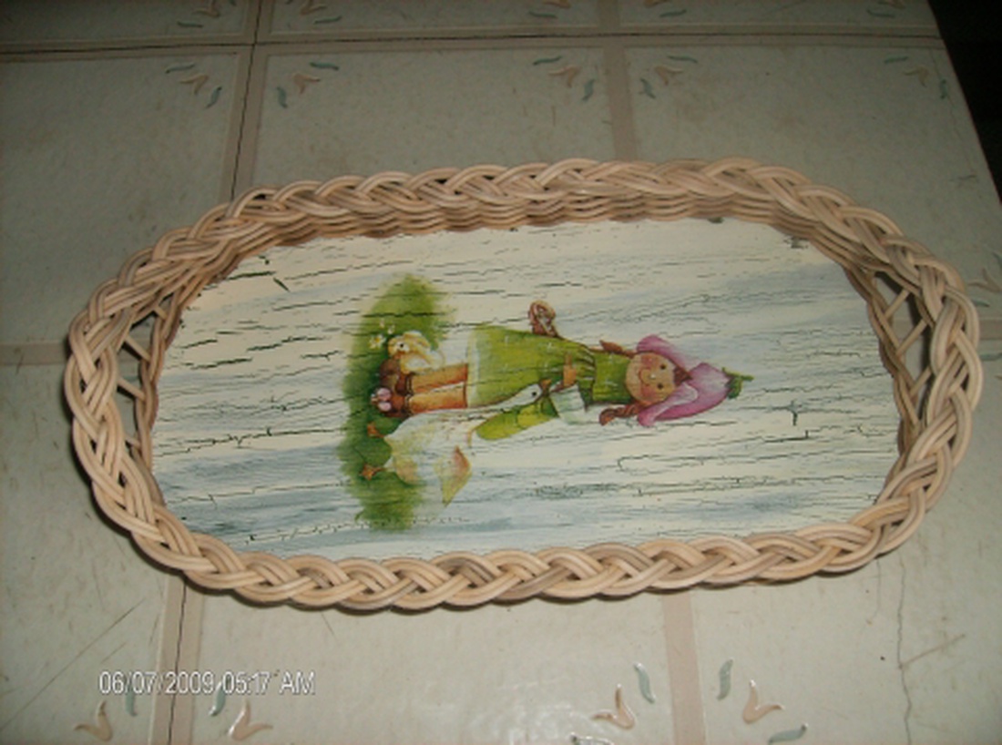 Ügyes kis tálca a babaszobába -  - Meska.hu