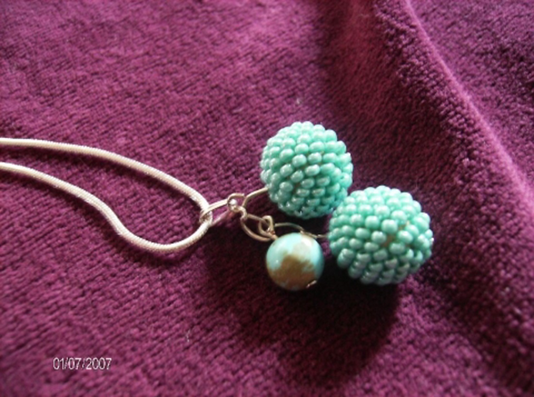 Fürtös bogyós nyaklánc -  - Meska.hu