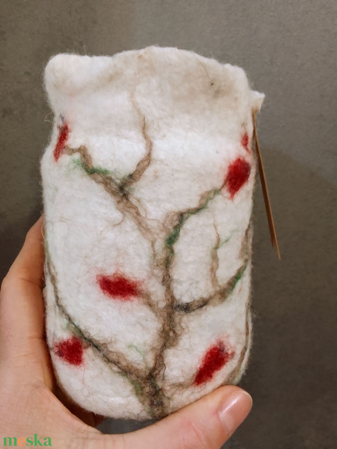 nemez lámpás - otthon & életmód - gyertya, illat, aroma - mécses és mécsestartó - Meska.hu