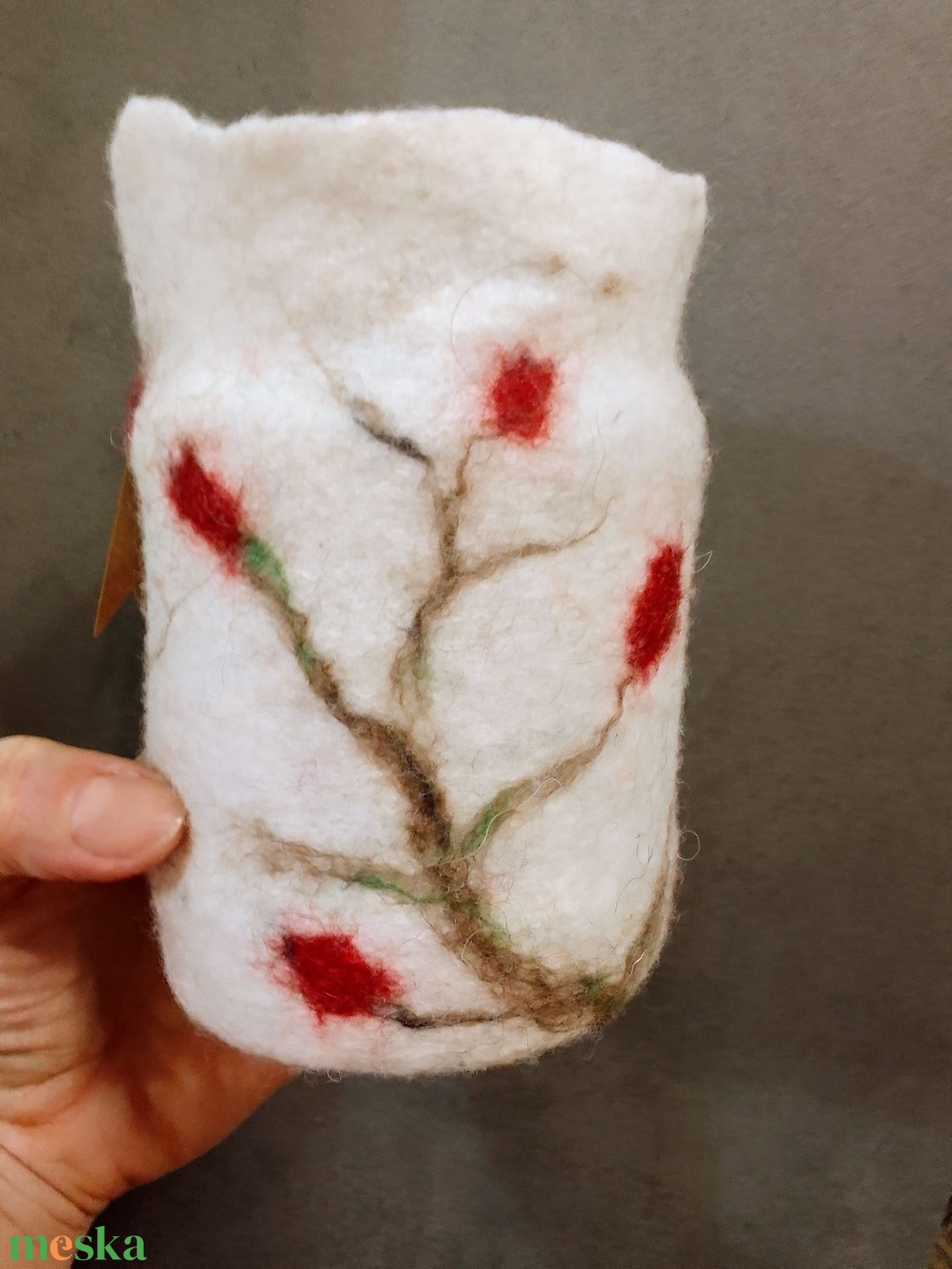 nemez lámpás - otthon & életmód - gyertya, illat, aroma - mécses és mécsestartó - Meska.hu