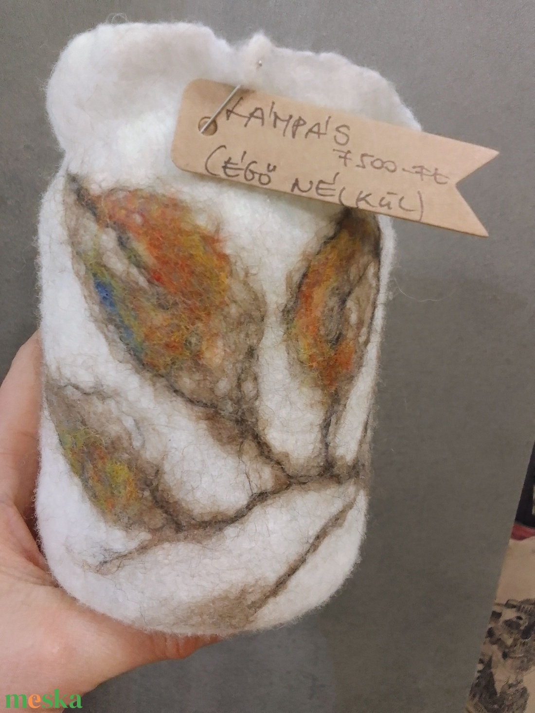 nemez lámpás - otthon & életmód - gyertya, illat, aroma - mécses és mécsestartó - Meska.hu