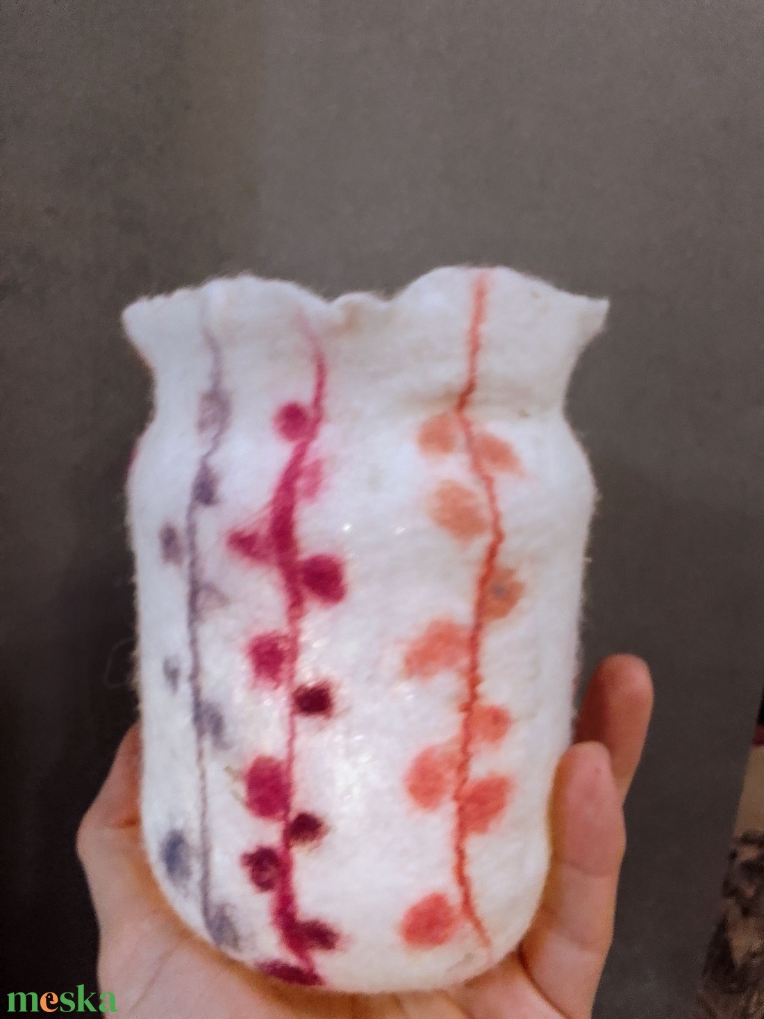 nemez lámpás - otthon & életmód - gyertya, illat, aroma - mécses és mécsestartó - Meska.hu