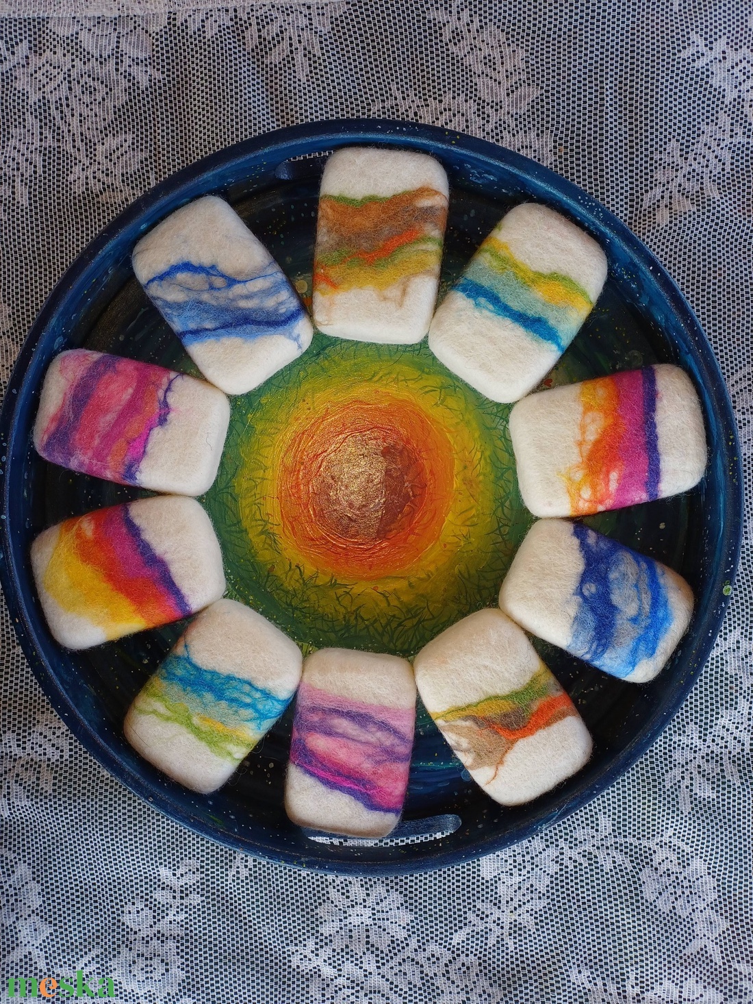 nemezelt szappan - szépségápolás - szappan & fürdés - kézműves szappan - Meska.hu