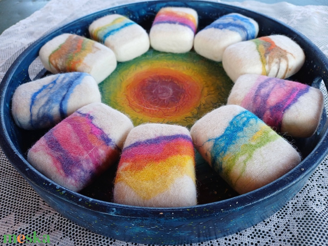 nemezelt szappan - szépségápolás - szappan & fürdés - kézműves szappan - Meska.hu