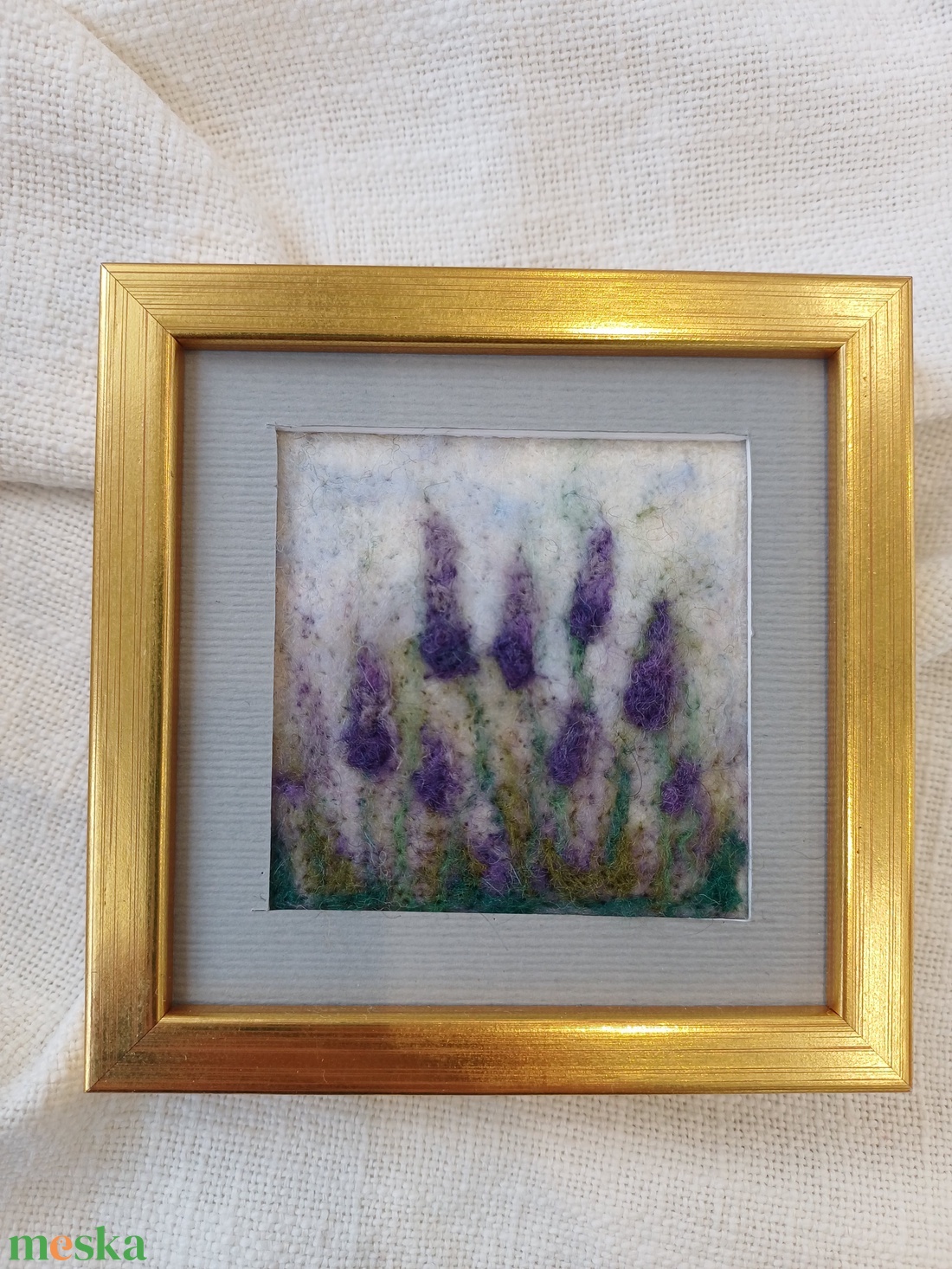 Kicsi szép-mini nemez kép - művészet - textilkép - nemezelt - Meska.hu