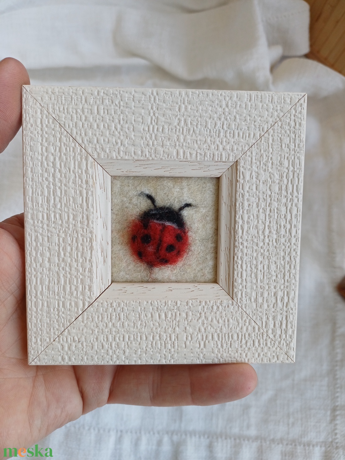 Kicsi szép-mini nemez kép - művészet - textilkép - nemezelt - Meska.hu