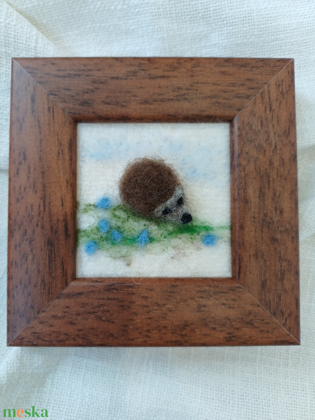 Kicsi szép-mini nemez kép - művészet - textilkép - nemezelt - Meska.hu