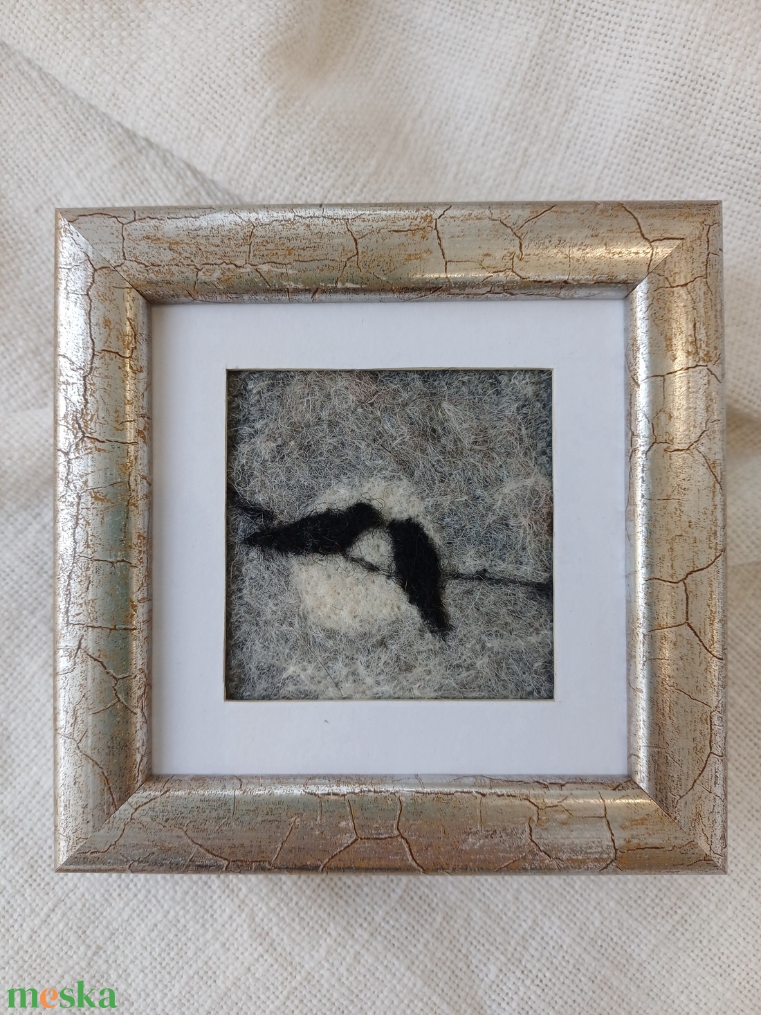 Kicsi szép-mini nemez kép - művészet - textilkép - nemezelt - Meska.hu