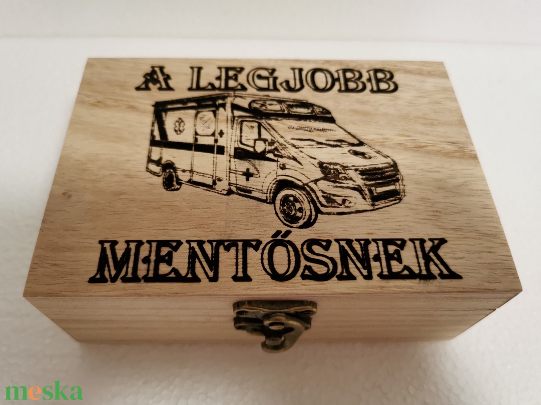 Mentős Zsebóra ajándék fa dobozban egyedi kézműves - ékszer - karóra és ékszeróra - zsebóra - Meska.hu