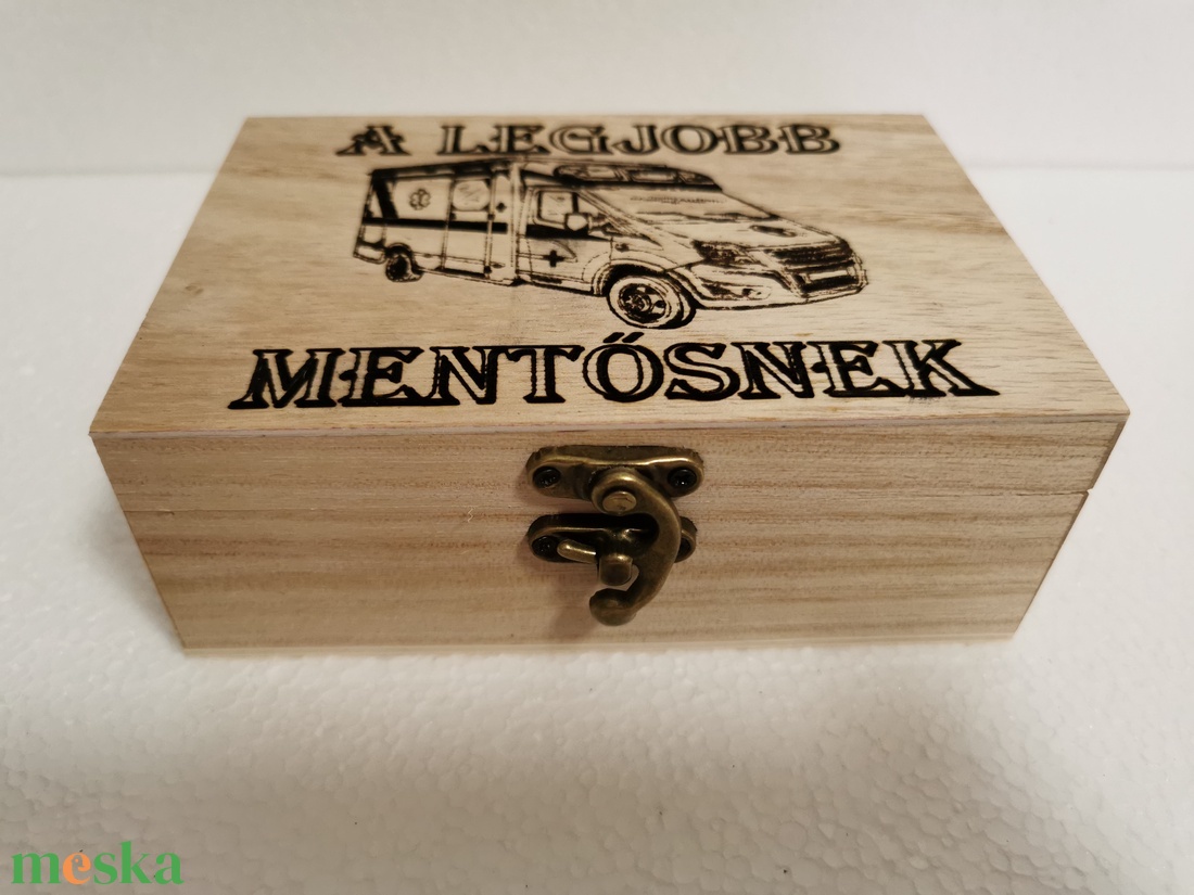 Mentős Zsebóra ajándék fa dobozban egyedi kézműves - ékszer - karóra és ékszeróra - zsebóra - Meska.hu