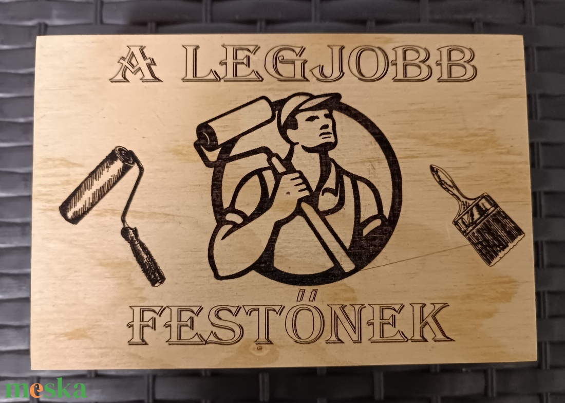 Festős Zsebóra ajándék fa dobozban egyedi kézműves - ékszer - karóra és ékszeróra - zsebóra - Meska.hu