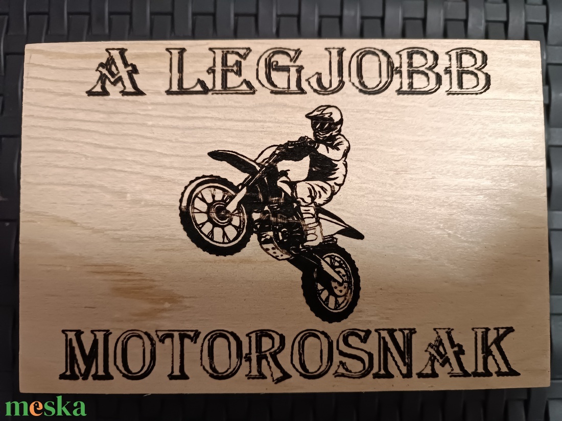 Cross motoros Zsebóra ajándék fa dobozban egyedi kézműves - ékszer - karóra és ékszeróra - zsebóra - Meska.hu