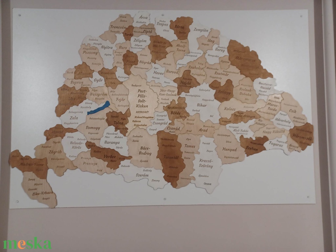 Nagy Magyarország fa térkép - otthon & életmód - dekoráció - fali és függő dekoráció - térkép - Meska.hu Nagy Magyarország fa térkép - otthon & életmód - dekoráció - fali és függő dekoráció - térkép - Meska.hu