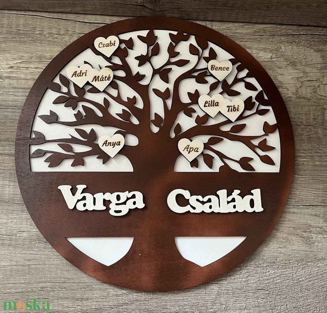 Családfa - otthon & életmód - dekoráció - kép & falikép - táblakép - Meska.hu Családfa - otthon & életmód - dekoráció - kép & falikép - táblakép - Meska.hu